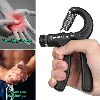 Adjustable Hand Grip Strength Trainer 10-60 KG Strength