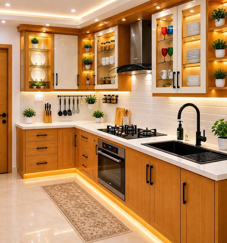 Beautiful kitchen cabinet