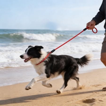 Nylon Dog Leash – Safe, Strong & Comfortable Control!